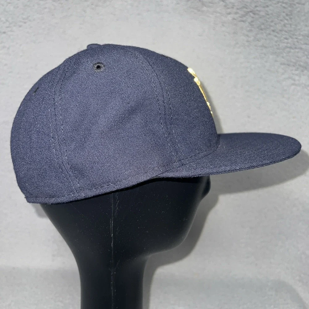 New Era 59Fifty Notre Dame Fighting Irish Hat Sz 7 Fitted Embroider Baseball Cap